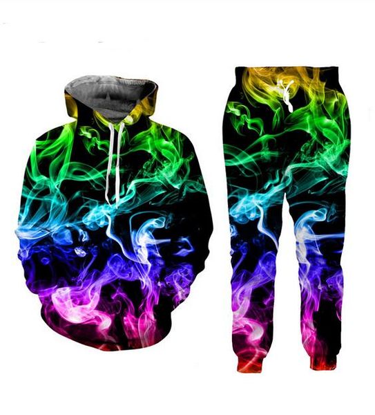 new men/womens colorful smoke funny 3d print fashion tracksuits crewneck hip hop sweatshirt and pants 2 pcs set hoodies tz44, Gray
new men/womens colorful smoke funny 3d print fashion tracksuits crewneck hip hop sweatshirt and pants 2 pcs set hoodies tz44, Gray