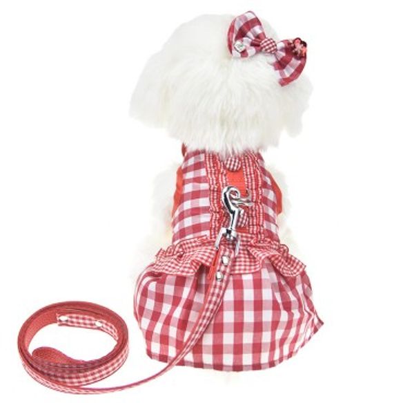 plaid dog pet cat dress harness leash set dog princess party tutu dress skirt small clothes shirt costume pet hair bow 3pcs
plaid dog pet cat dress harness leash set dog princess party tutu dress skirt small clothes shirt costume pet hair bow 3pcs