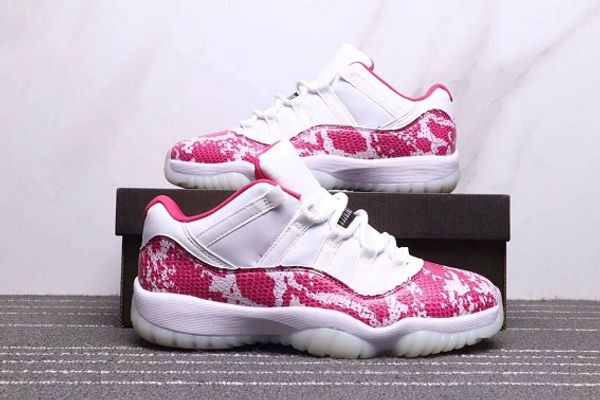 Newest 11 Low WMNS Pink Snakeskin White Watermelon Black Women Basketball Shoes Fashion Hottest 11s Snakeskin Ladies Sneakers
Newest 11 Low WMNS Pink Snakeskin White Watermelon Black Women Basketball Shoes Fashion Hottest 11s Snakeskin Ladies Sneakers