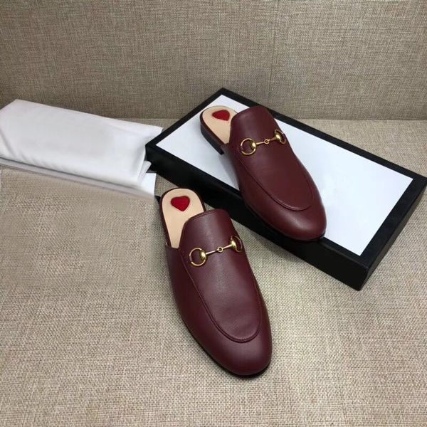 baotou slippers for men soft cowhide beach lazy slippers designer metal buckle mules princetown classic slippers large size 42 46 n034, Black
baotou slippers for men soft cowhide beach lazy slippers designer metal buckle mules princetown classic slippers large size 42 46 n034, Black