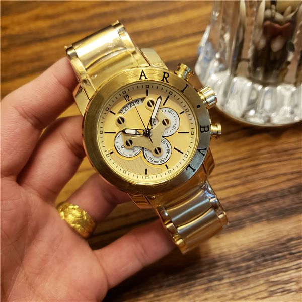 

Лучший бренд Мужские часы Luxury SOTIRIO Все Хронограф из нержавеющей стали Кварцевые ч