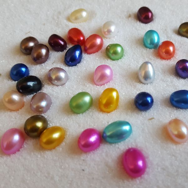 wholesale 3a loose freshwater rice pearls 7-8mm without hole mix colors different for jewelry diy qt1p004, White
wholesale 3a loose freshwater rice pearls 7-8mm without hole mix colors different for jewelry diy qt1p004, White