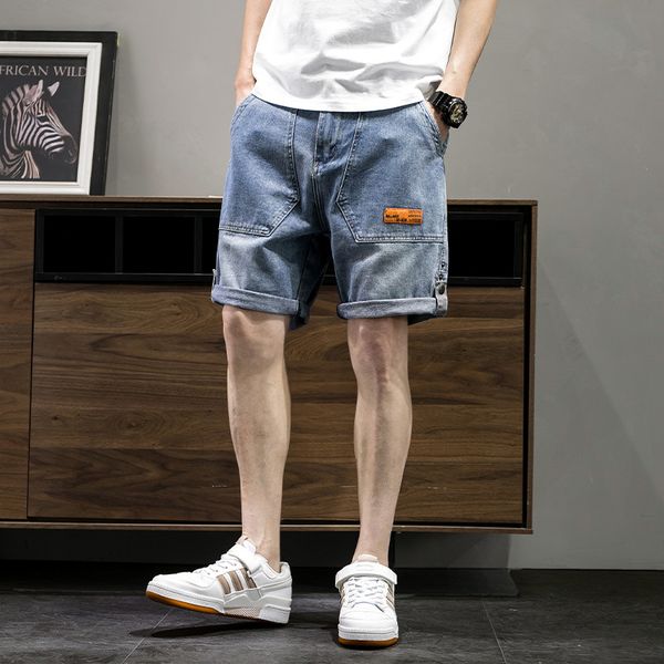 weatpants men 2020 men's summer short jeans fashion slim patch casual five-point denim jean shorts cotton short homme, Blue
weatpants men 2020 men's summer short jeans fashion slim patch casual five-point denim jean shorts cotton short homme, Blue