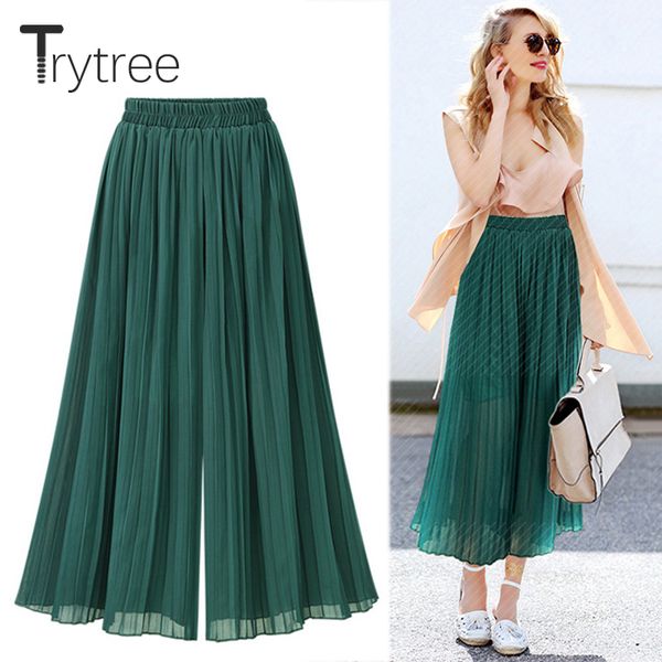 trytree лето осень женщины плиссе повседневная flare брюки женщины fasion soild зеленый черный эластичный пояс свободные брюки женские, Black;white
trytree лето осень женщины плиссе повседневная flare брюки женщины fasion soild зеленый черный эластичный пояс свободные брюки женские, Black;white