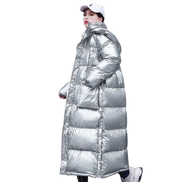 fashion bright silver hooded parka long coats winter jacket women padded coat female warm parkas loose outerwear plus size, Tan;black
fashion bright silver hooded parka long coats winter jacket women padded coat female warm parkas loose outerwear plus size, Tan;black
