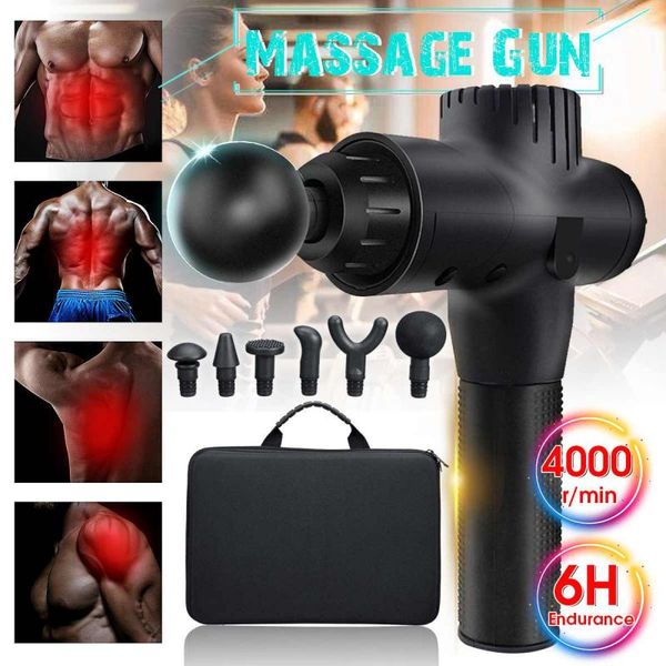 electric therapy massage guns 5 gears muscle massager pain sport massage machine relax body slimming relief 6 heads wit bag
electric therapy massage guns 5 gears muscle massager pain sport massage machine relax body slimming relief 6 heads wit bag