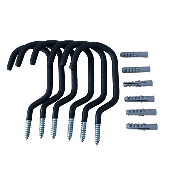 heavy duty bike hanger hooks for garage ceiling storage 6 pack bike hooks for wall ceiling holder with 6 pack bolts
heavy duty bike hanger hooks for garage ceiling storage 6 pack bike hooks for wall ceiling holder with 6 pack bolts