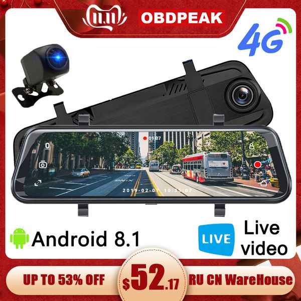 dash cam 4g 10 inch stream media android mirror car rearview mirror car dvr adas super night before and after fhd dual 1080p
dash cam 4g 10 inch stream media android mirror car rearview mirror car dvr adas super night before and after fhd dual 1080p