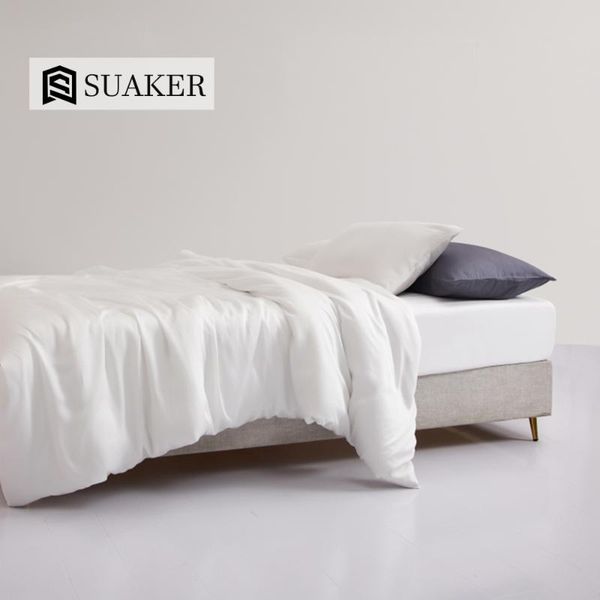 suaker luxury women white 100% silk bedding set 25 momme silk beauty quilt cover king flat sheet fitted sheet pillowcase
suaker luxury women white 100% silk bedding set 25 momme silk beauty quilt cover king flat sheet fitted sheet pillowcase