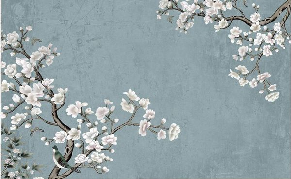wallpaper for walls 3 d for living room retro chinese style magnolia bird tv background wall
wallpaper for walls 3 d for living room retro chinese style magnolia bird tv background wall