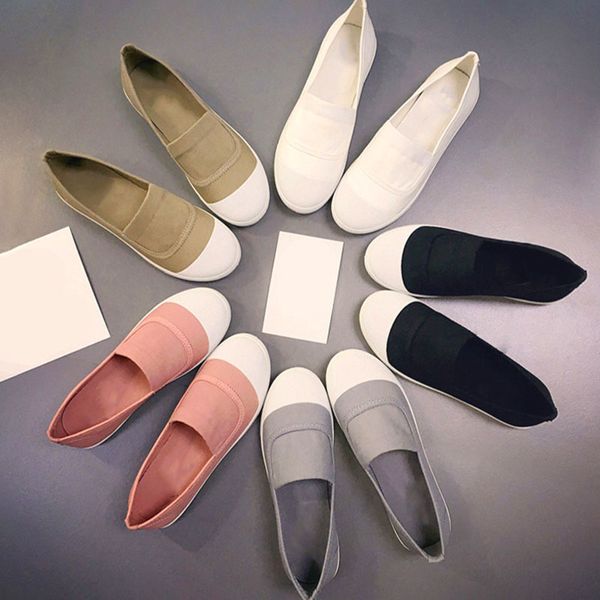 women's shallow flats canvas ladies sneakers women soft bottom slip on loafers women solid color girls shoes drop shipping 2020 t200408, Black
women's shallow flats canvas ladies sneakers women soft bottom slip on loafers women solid color girls shoes drop shipping 2020 t200408, Black