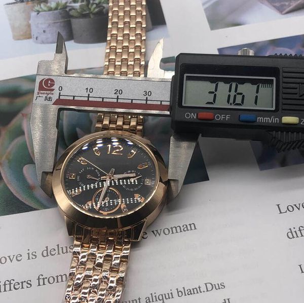 grade men quartz watch designer brand grade watches 3 eyes 6 needles sports business casual men steel band watch m, Slivery;brown
grade men quartz watch designer brand grade watches 3 eyes 6 needles sports business casual men steel band watch m, Slivery;brown