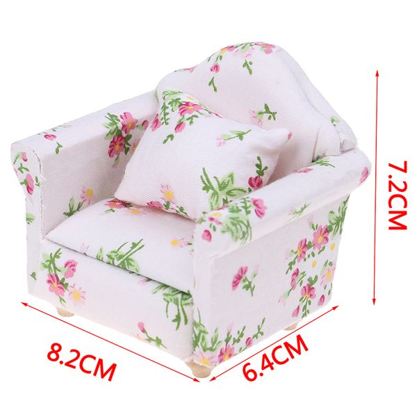 dollhouse miniature 1:12 little flower style living room dolls furniture sofa couch with with pillow
dollhouse miniature 1:12 little flower style living room dolls furniture sofa couch with with pillow