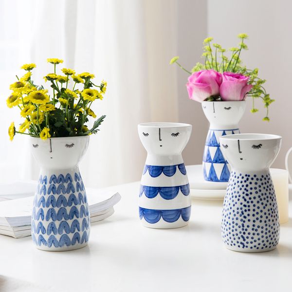 modern girl vase ceramic miniature model home decor flower pots plants porcelain flower vase home decor figurines painting doll
modern girl vase ceramic miniature model home decor flower pots plants porcelain flower vase home decor figurines painting doll