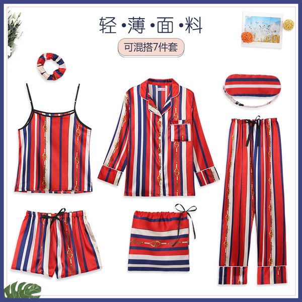 yidanna women pajamas set spring sleep clothing long sleeved sleepwear silk nightwear female fashion nighty suit lounge, Black;red
yidanna women pajamas set spring sleep clothing long sleeved sleepwear silk nightwear female fashion nighty suit lounge, Black;red