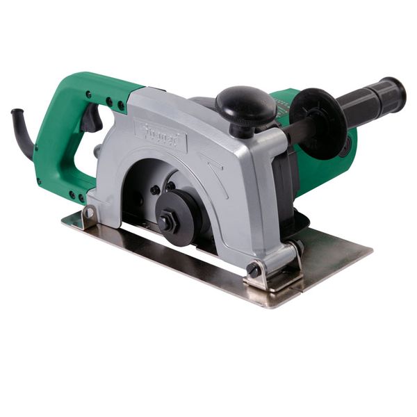 marble cutting machine a marble tile cutter holds a portable chainsaw