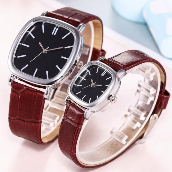 fashion black watches women men lovers watch couple leather quartz wristwatch female male clocks reloj horloge, Slivery;brown
fashion black watches women men lovers watch couple leather quartz wristwatch female male clocks reloj horloge, Slivery;brown