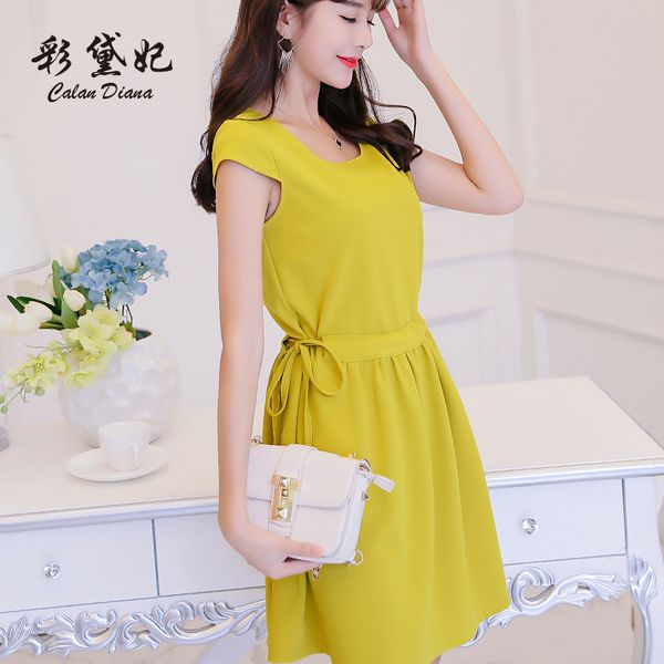 calan diana 2019 spring-summer korean version of the new women's wild solid color slim-fit plus size fashion knitted dress, Black;pink
calan diana 2019 spring-summer korean version of the new women's wild solid color slim-fit plus size fashion knitted dress, Black;pink