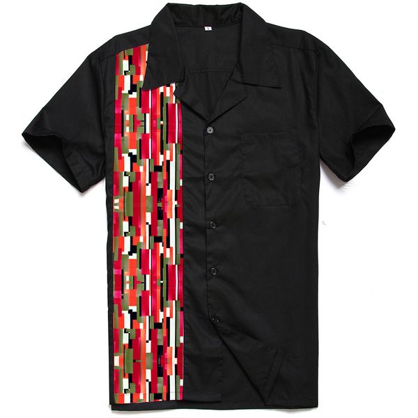 Summer Fashion Short Sleeved Men Clothing Printed Men Cotton Casual Black Blouse Shirts Plus Size L-2XL
Summer Fashion Short Sleeved Men Clothing Printed Men Cotton Casual Black Blouse Shirts Plus Size L-2XL