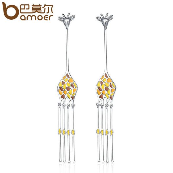 bamoer design new silver color hyperbole cute giraffe animal long drop earrings for women fashion earrings jewelry yie111 c19041101, Golden
bamoer design new silver color hyperbole cute giraffe animal long drop earrings for women fashion earrings jewelry yie111 c19041101, Golden