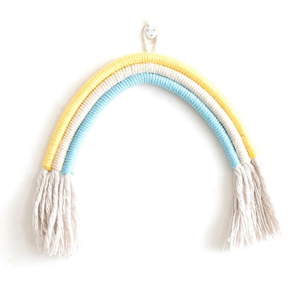 home decoration accessories rainbow hand-woven jewelry nordic fresh and simple children's room wall decoration hanging
home decoration accessories rainbow hand-woven jewelry nordic fresh and simple children's room wall decoration hanging