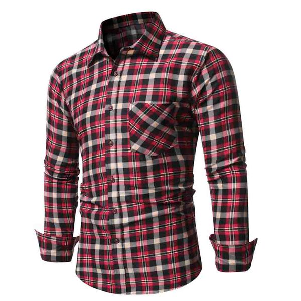 vogue classic style men's plaid casual button down long sleeve shirt blouse warm and windproof casual wild good quality, White;black
vogue classic style men's plaid casual button down long sleeve shirt blouse warm and windproof casual wild good quality, White;black