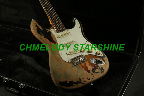 Chmelodymu ic lzeal tar hine dark brown aged relic heirloom electric guitar guitrra cu tomized production available pickup guitar
Chmelodymu ic lzeal tar hine dark brown aged relic heirloom electric guitar guitrra cu tomized production available pickup guitar