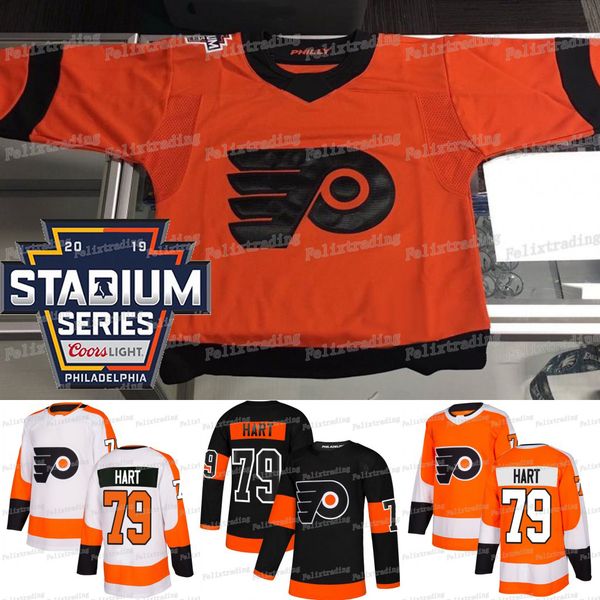 2019 Stadium Series Philadelphia Flyers 79 Carter Hart Claude Giroux Sean Couturier Wayne Simmonds Jakub Voracek Travis Konecny Jersey
2019 Stadium Series Philadelphia Flyers 79 Carter Hart Claude Giroux Sean Couturier Wayne Simmonds Jakub Voracek Travis Konecny Jersey