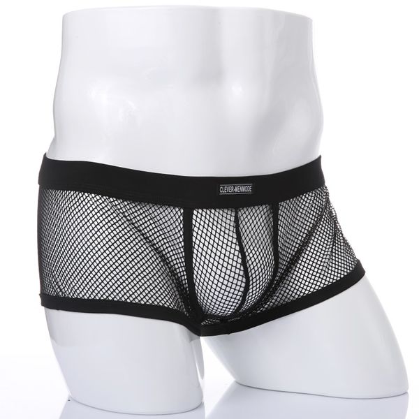 mesh boxer shorts men ultra-thin underwear transparent underpants trunks cuecas homem male breathable panties comfortable, Black;white
mesh boxer shorts men ultra-thin underwear transparent underpants trunks cuecas homem male breathable panties comfortable, Black;white