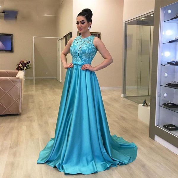 african long prom dresses sheer blue lace appliques girls party gowns plus size formal vestidos de festa, Black
african long prom dresses sheer blue lace appliques girls party gowns plus size formal vestidos de festa, Black