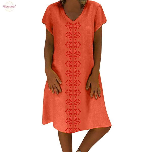 2020 new summer women dress plus size style v neck printed cotton and linen casual plus size beach sundress 903211, Black;gray
2020 new summer women dress plus size style v neck printed cotton and linen casual plus size beach sundress 903211, Black;gray
