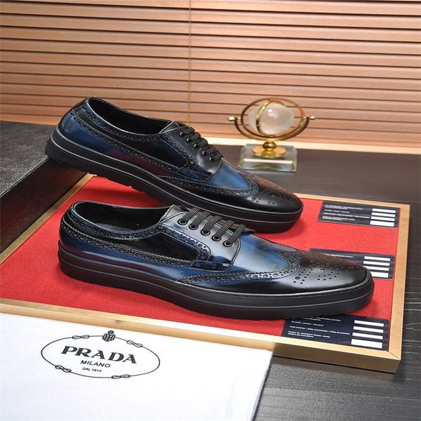 version luxury fashion brand leather men's shoes new lace-up gear thick bottom carved business dress shoes size 35-47 01, Black
version luxury fashion brand leather men's shoes new lace-up gear thick bottom carved business dress shoes size 35-47 01, Black