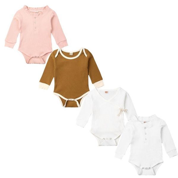 2019 spring autumn baby clothing newborn baby girls cotton clothes long sleeve ribbed jumpsuit bodysuit solid outfits set, Blue
2019 spring autumn baby clothing newborn baby girls cotton clothes long sleeve ribbed jumpsuit bodysuit solid outfits set, Blue
