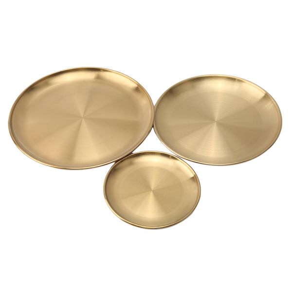 eco-friendly 304 stainless steel dinner plates gold dessert dishes salad round plate cake tray western steak round tray
eco-friendly 304 stainless steel dinner plates gold dessert dishes salad round plate cake tray western steak round tray