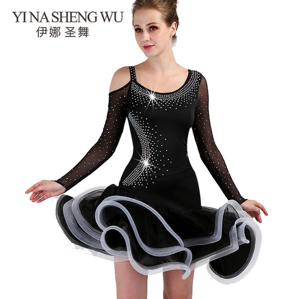 new women latin skirts professional latin dance skirt female rhinestone competition costumes ruffle style dance skirt, Black;red
new women latin skirts professional latin dance skirt female rhinestone competition costumes ruffle style dance skirt, Black;red