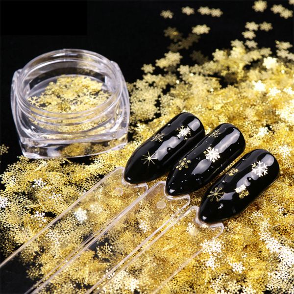 1 box nail glitter gold snowflakes nail art sequins dust flakes tips art stickers decoration, Silver;gold
1 box nail glitter gold snowflakes nail art sequins dust flakes tips art stickers decoration, Silver;gold