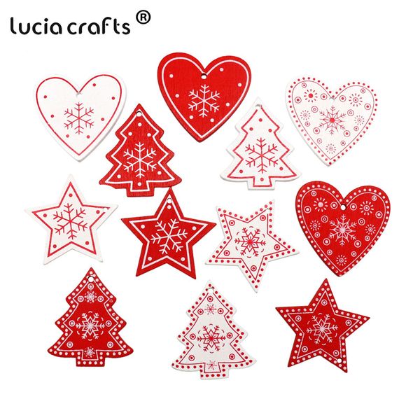 10pcs/12pcs/lot 5cm wooden ornaments heart tree star christmas pendant hanging gifts home shop xmas tree decorations 058002060 
10pcs/12pcs/lot 5cm wooden ornaments heart tree star christmas pendant hanging gifts home shop xmas tree decorations 058002060