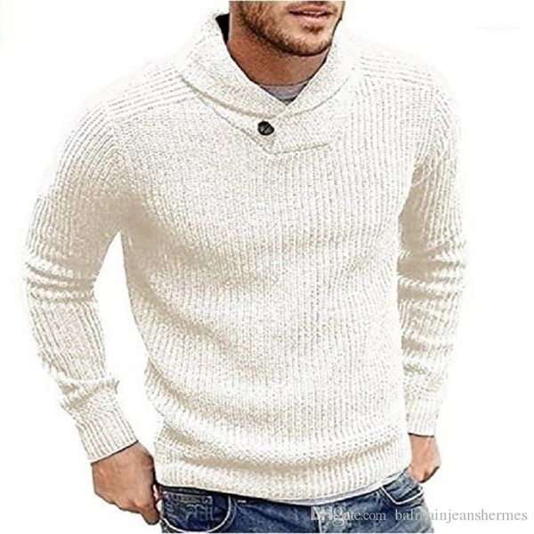 sweaters fashion solid knitted mens casual long sleeved pullover mens clothing winter designer mens, White;black
sweaters fashion solid knitted mens casual long sleeved pullover mens clothing winter designer mens, White;black