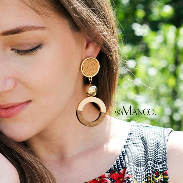 emanco vintage wood pendant earrings set zinc alloy round braided hole drop earrings for women pendant jewelry friends gifts, Silver
emanco vintage wood pendant earrings set zinc alloy round braided hole drop earrings for women pendant jewelry friends gifts, Silver