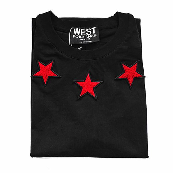 20 summer european and american fashion popular brand pentagonal star 74 digital flocking embroidered short-sleeved t-shirt men and women lo, White
20 summer european and american fashion popular brand pentagonal star 74 digital flocking embroidered short-sleeved t-shirt men and women lo, White