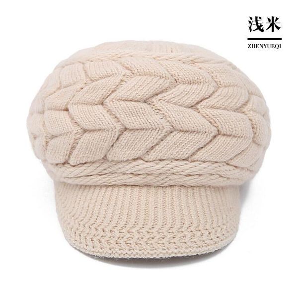 fashion winter berets for women knitted wool flat caps french style vintage beanie hat ladies classic beret girl warm hat, Blue;gray
fashion winter berets for women knitted wool flat caps french style vintage beanie hat ladies classic beret girl warm hat, Blue;gray