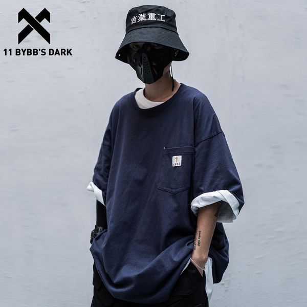 11 bybb's dark japanese style streetwear t shirt men hip hop casual short sleeve 2020 summer fashion casual male techwear tshirt t20042, White;black
11 bybb's dark japanese style streetwear t shirt men hip hop casual short sleeve 2020 summer fashion casual male techwear tshirt t20042, White;black