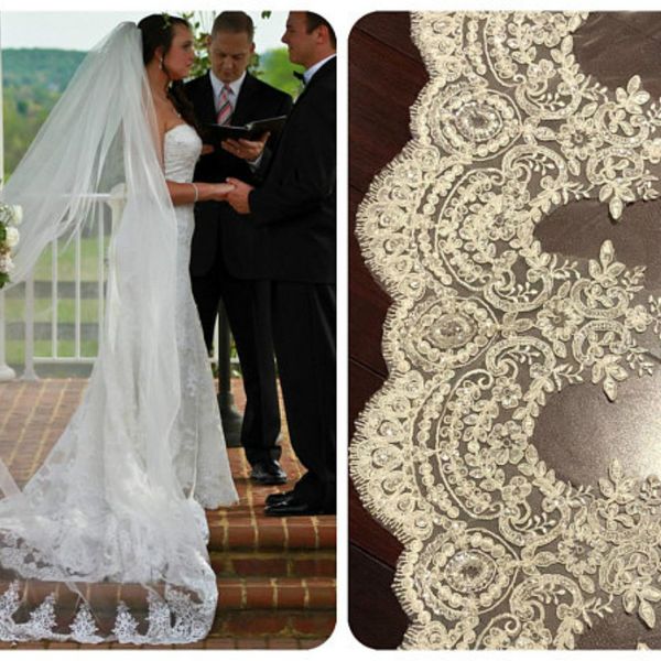 lace wedding veil cathedral ivory long wedding veil white cathedral veil lace 3m bridal accessories vail, Black
lace wedding veil cathedral ivory long wedding veil white cathedral veil lace 3m bridal accessories vail, Black