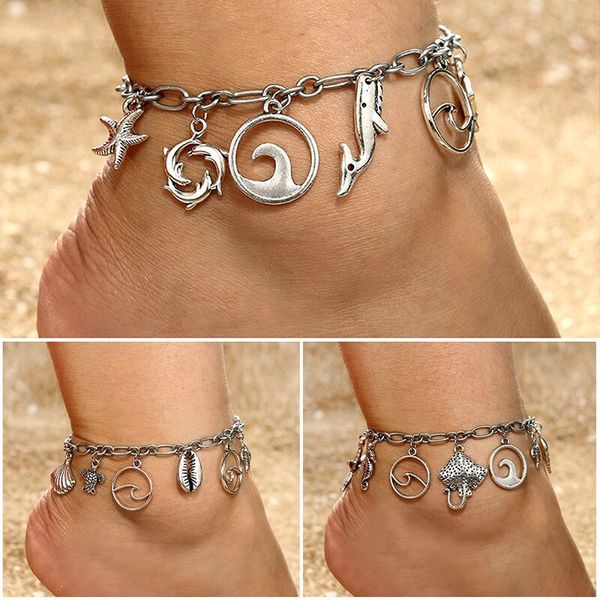 fashion popular women's accessories beach wind turtle elephant dolphin animal pendant spray alloy single layer anklet, Red;blue
fashion popular women's accessories beach wind turtle elephant dolphin animal pendant spray alloy single layer anklet, Red;blue