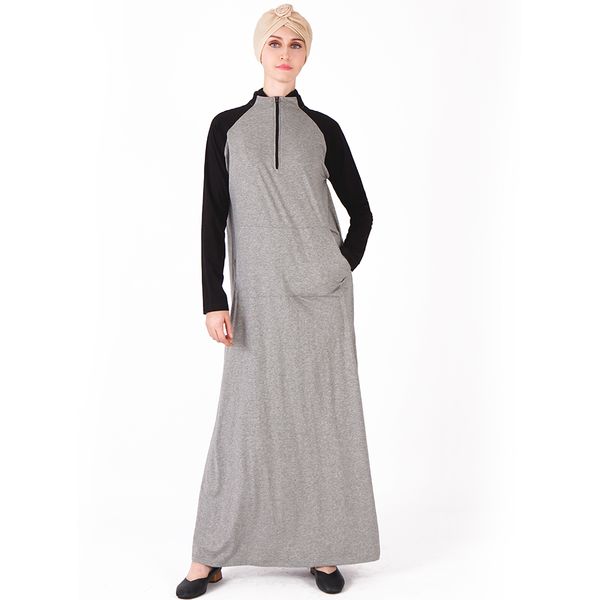 autumn winter cotton abaya black gray sport long dress arab full length caftan turkey middle east muslim women dress, Red
autumn winter cotton abaya black gray sport long dress arab full length caftan turkey middle east muslim women dress, Red