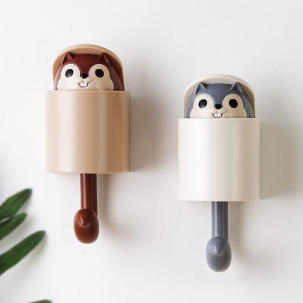 wall mounted adhesive plastic cartoon squirrel decorative hooks coat hanger hat rack key sundries household wall hanger
wall mounted adhesive plastic cartoon squirrel decorative hooks coat hanger hat rack key sundries household wall hanger