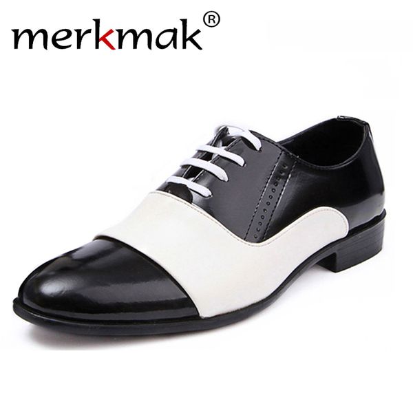 merkmak spring autumn leather men splice shoes casual leather men dress shoes white black male soft wedding party oxford
merkmak spring autumn leather men splice shoes casual leather men dress shoes white black male soft wedding party oxford