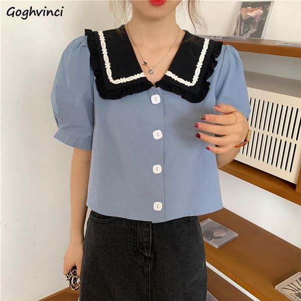 женщины блузки crop топы рубашки peter pan collar заплатки сладкие девушки вскользь all-матч модные puff sleeve ulzzang chic сыпучие new, White
женщины блузки crop топы рубашки peter pan collar заплатки сладкие девушки вскользь all-матч модные puff sleeve ulzzang chic сыпучие new, White