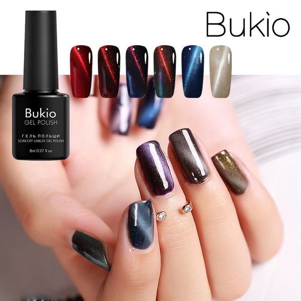 bukio nail gel polish 3d cat eye effect uv gel nail polish soak off 8ml colors chameleon magnetic varnishes manicure lacquer, Red;pink
bukio nail gel polish 3d cat eye effect uv gel nail polish soak off 8ml colors chameleon magnetic varnishes manicure lacquer, Red;pink
