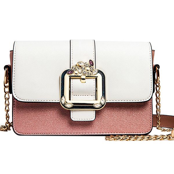 handbag 2019 new korean chain bag small square buckle diamond ladies handbags
handbag 2019 new korean chain bag small square buckle diamond ladies handbags